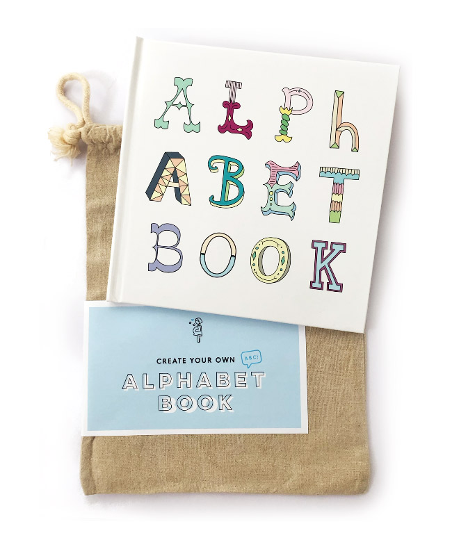 alphabet book baby child first keepsake book
