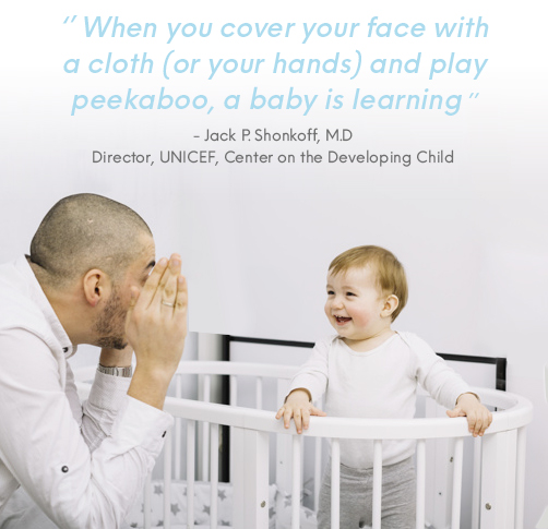 baby brain developent learning peekaboo 3