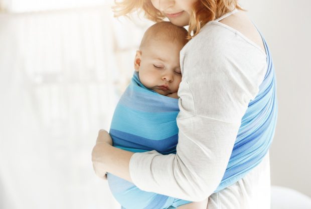 diy baby wrap carrier sling bebe bola