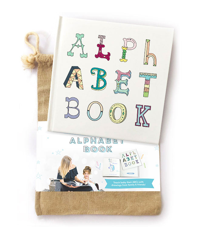 baby keepsake book alphabet create your own cover